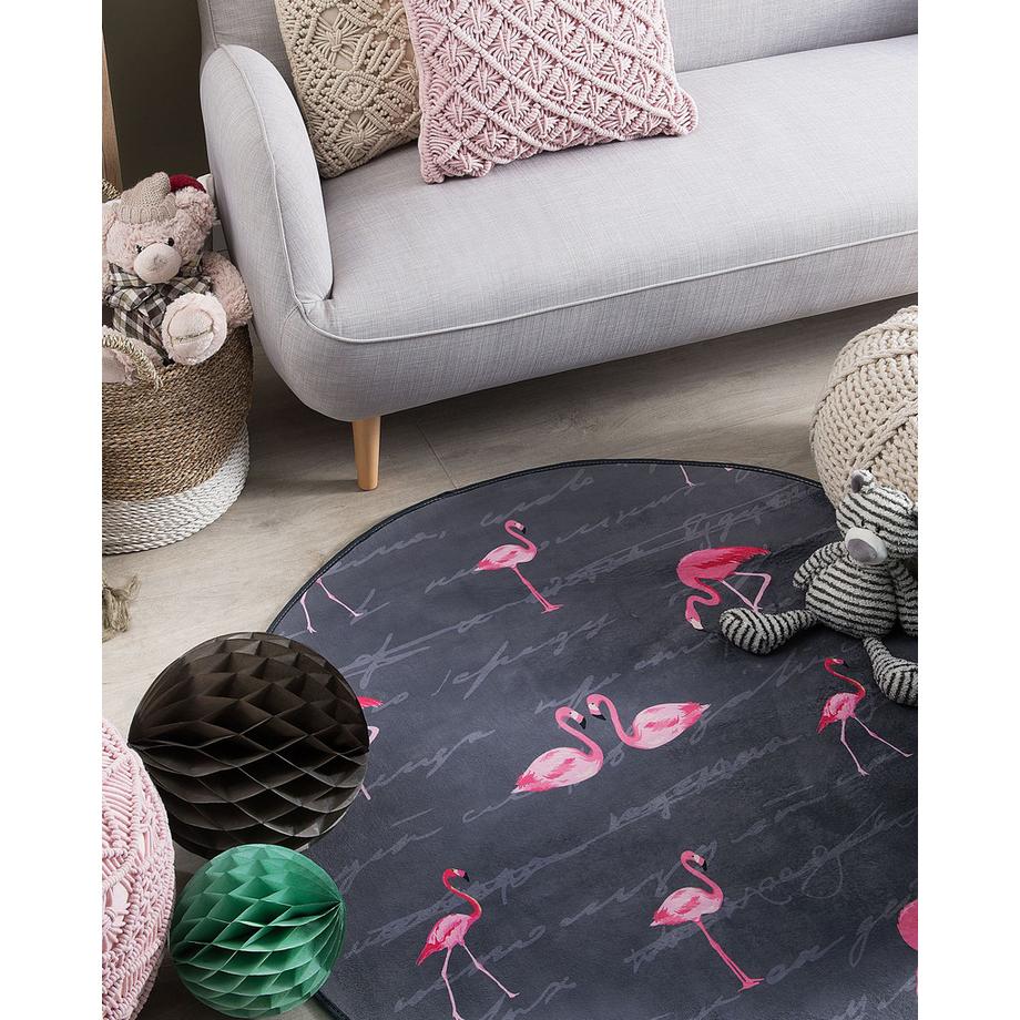 Beliani Tapis en Polyester  KERTE  