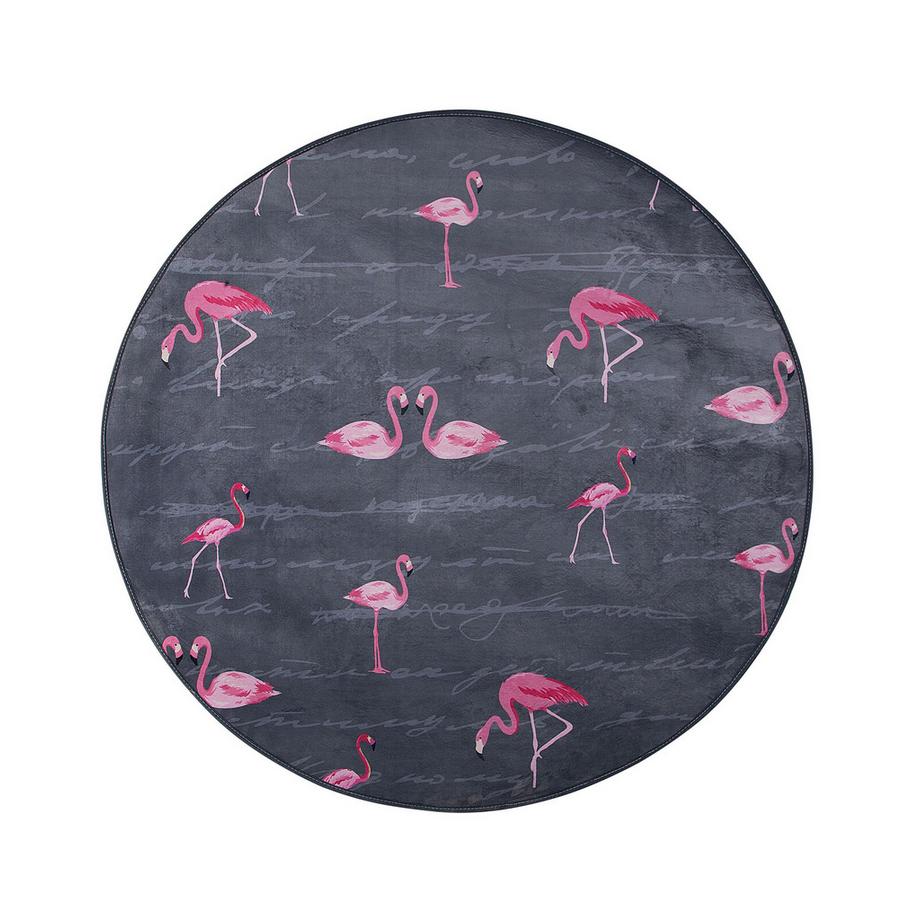Beliani Tapis en Polyester  KERTE  