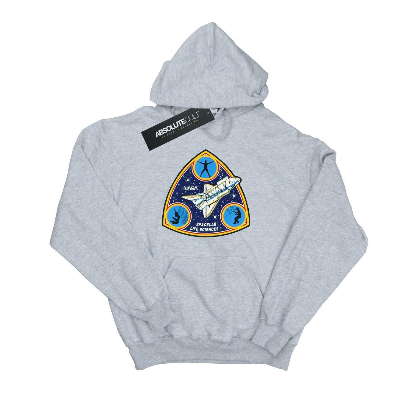 Image of Classic Spacelab Life Science Kapuzenpullover Herren Grau XXL