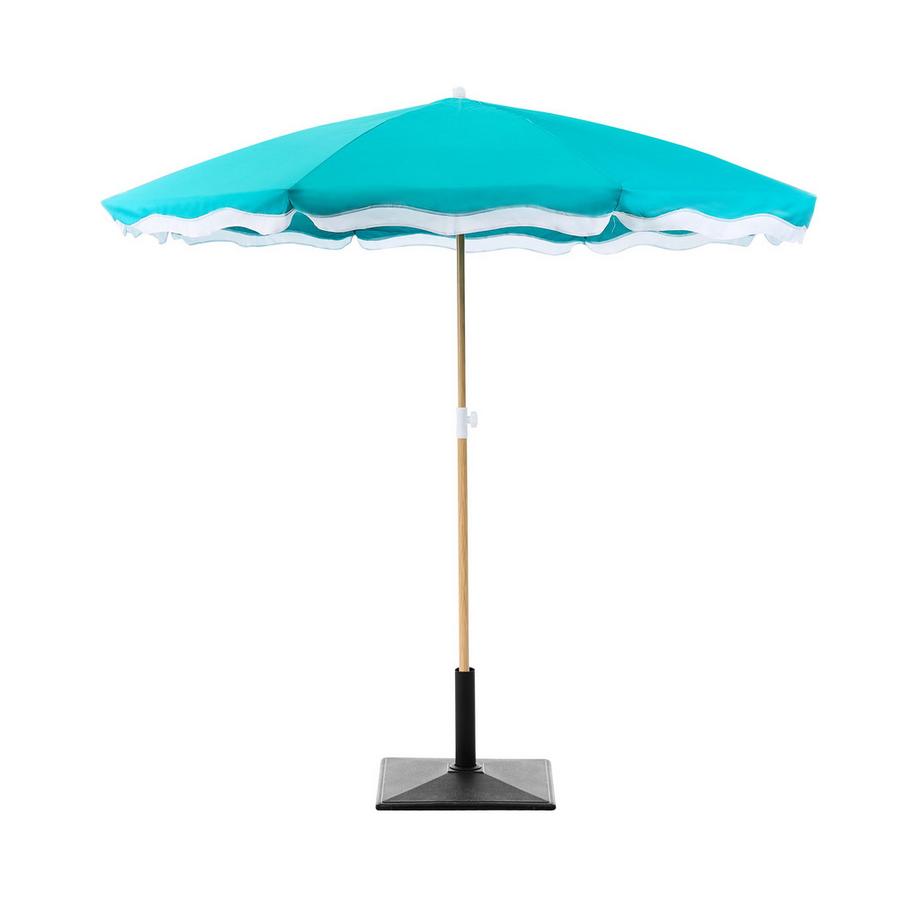 Beliani Parasol de jardin en Tissu Traditionnel SESTRIERE  