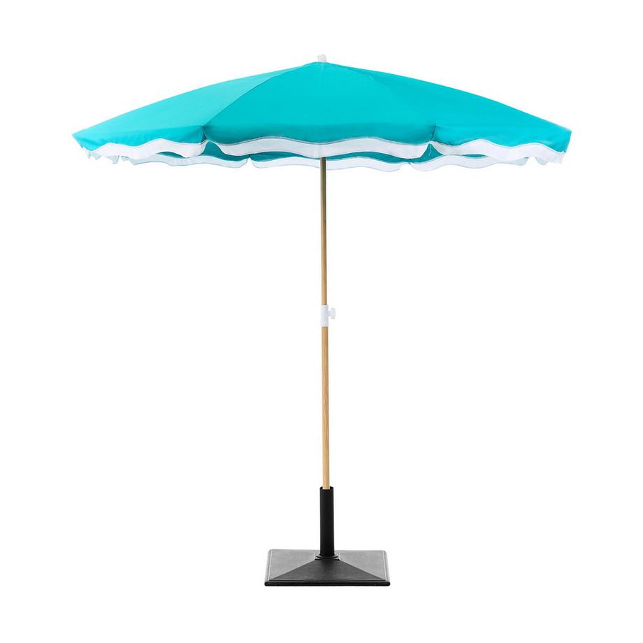 Beliani Parasol de jardin en Tissu Traditionnel SESTRIERE  