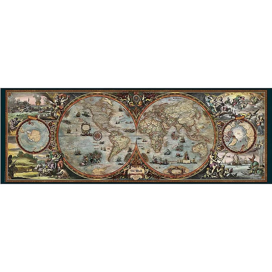 Heye  Puzzle Hemisphere Map (6000Teile) 