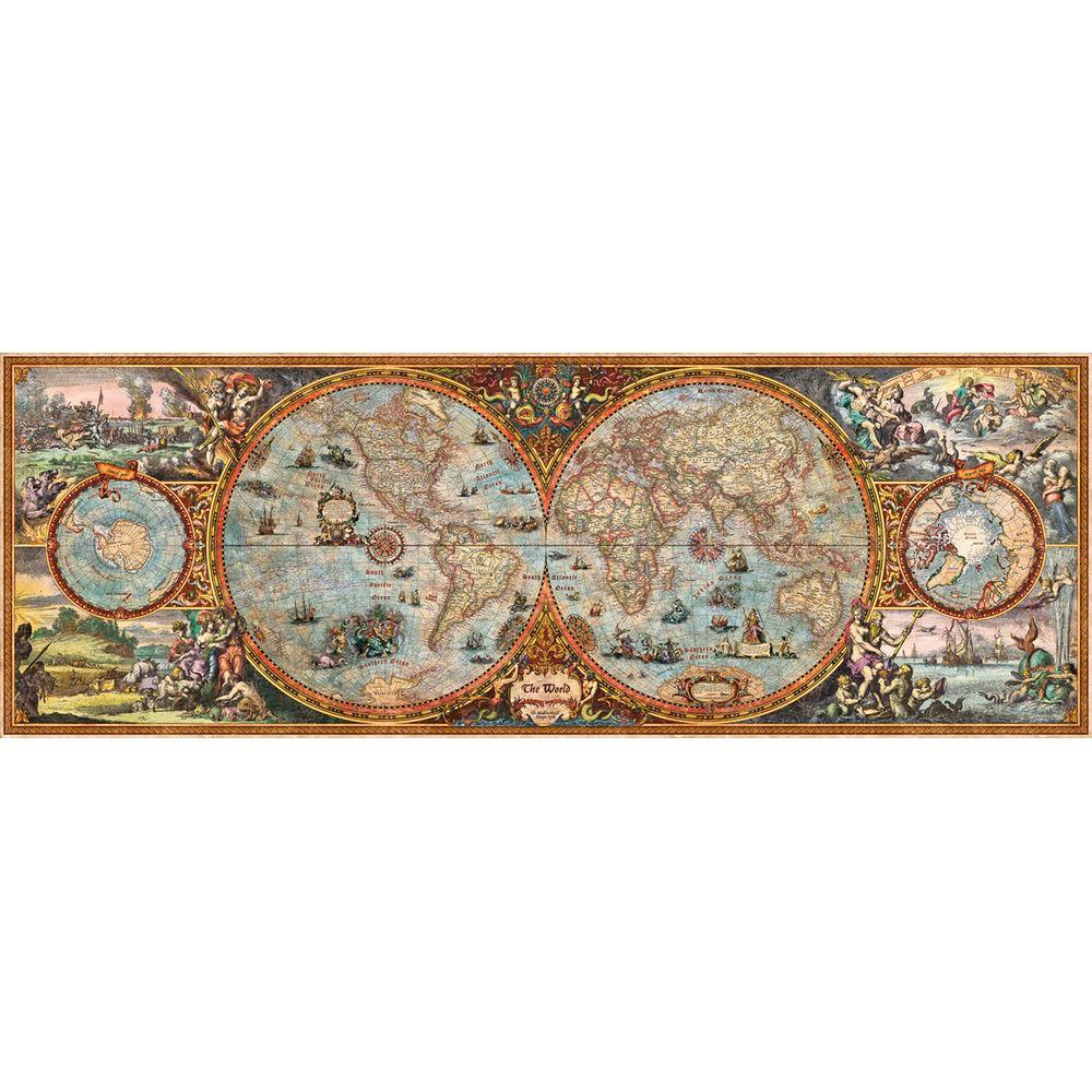 Heye  Puzzle Hemisphere Map (6000Teile) 