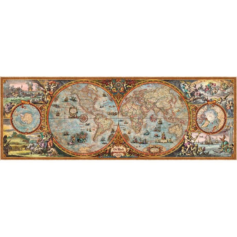 Heye  Puzzle Hemisphere Map (6000Teile) 