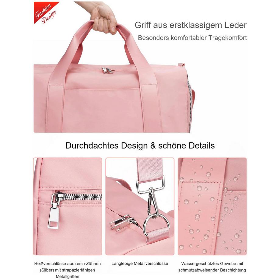 Only-bags.store Wasserdichte 25L Sporttasche für Sport und Reisen  