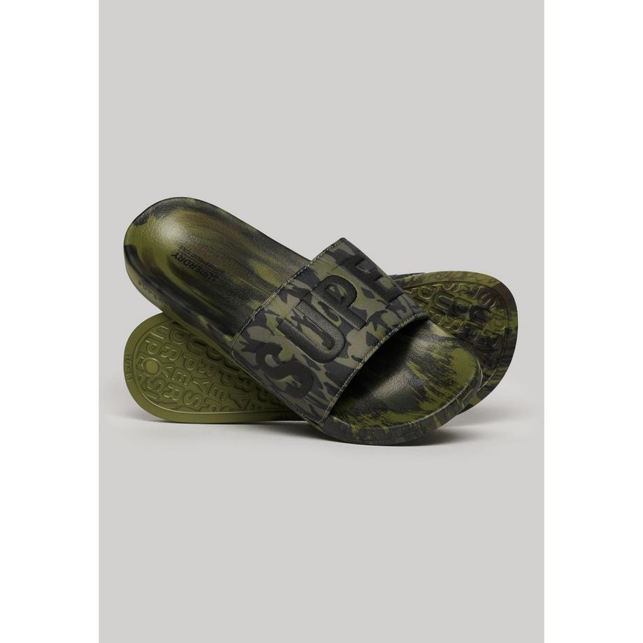 Superdry Pool-Slides Camouflage-Muster  