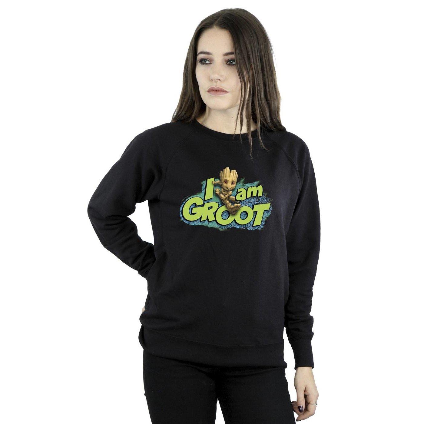 MARVEL  Guardians Of The Galaxy I Am Groot Sweatshirt 