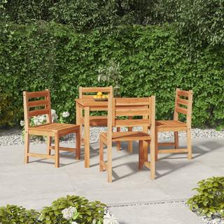 VidaXL set da pranzo da giardino Teak riciclato  