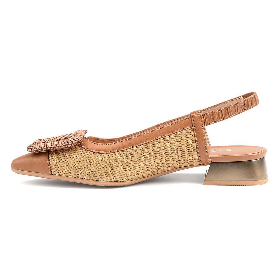 Hispanitas Dali Escarpins Slingback Tissés  