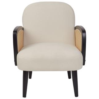 Beliani Fauteuil en Polyester Traditionnel DVENBERG  