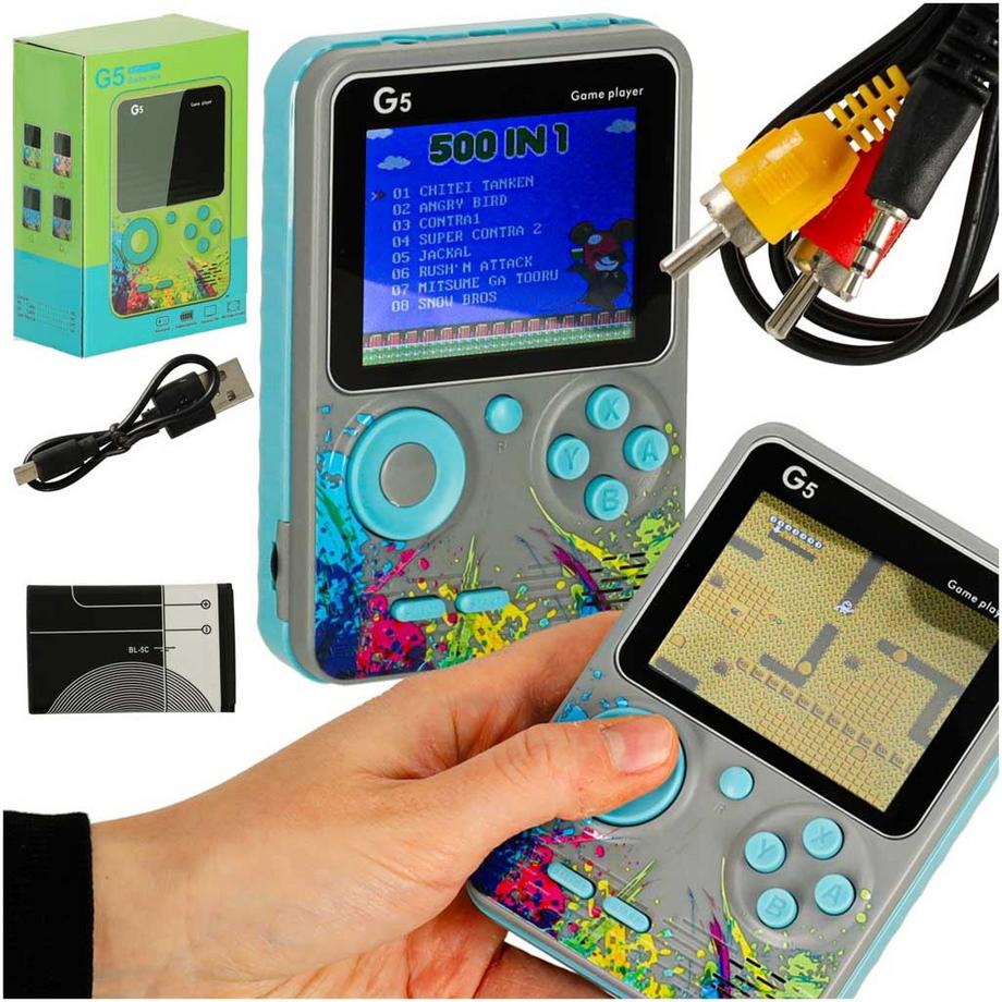 Tragbare Retro-Mini-Spielekonsole