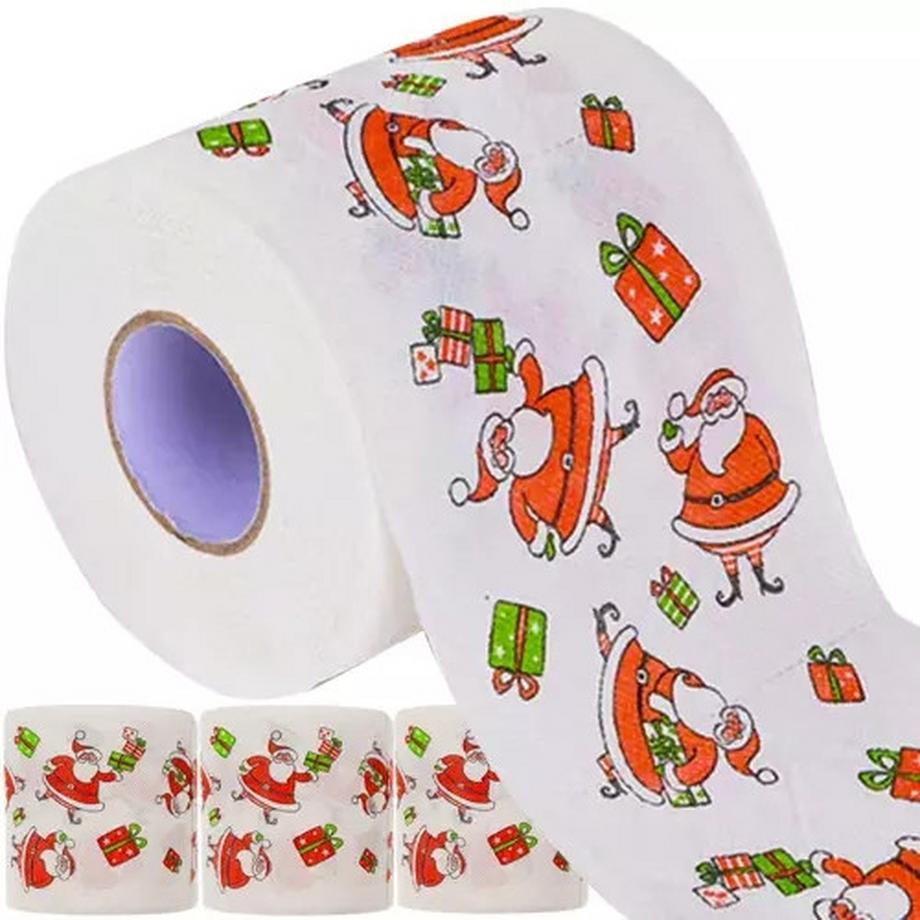 Ruhhy  Weihnachts-Toilettenpapier - 4 Stk. 20353 