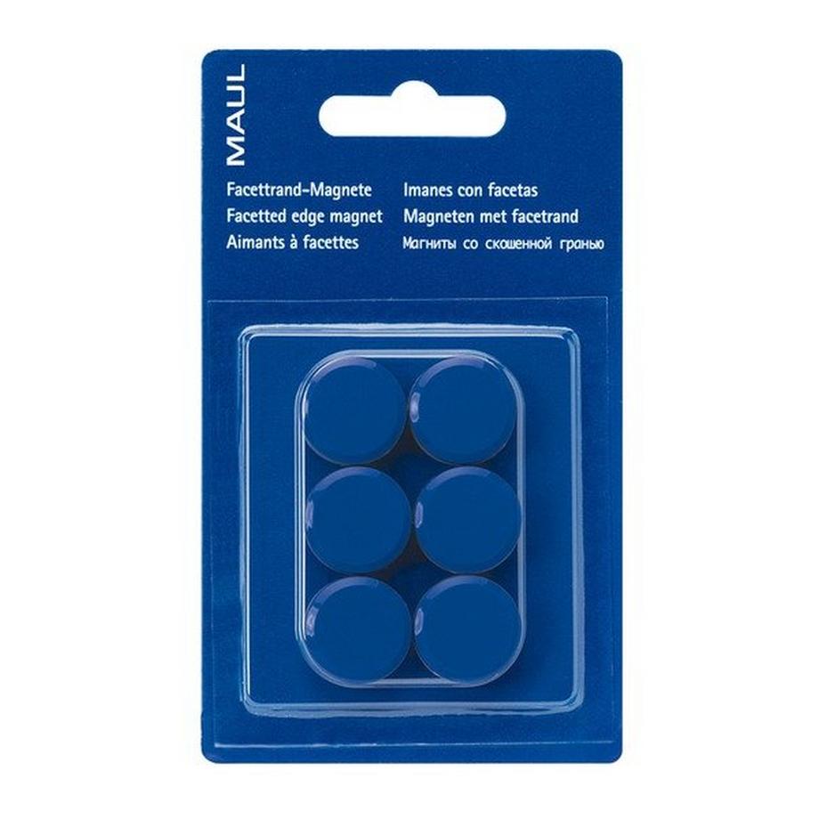 Maul  MAUL Magnete 20mm 6176235 blau 6 Stück 