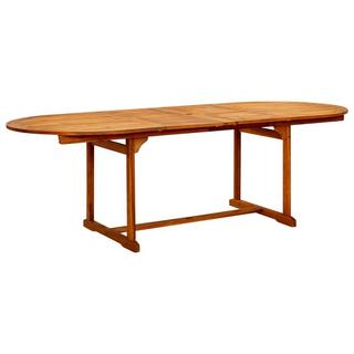 VidaXL Table de jardin bois d'acacia  