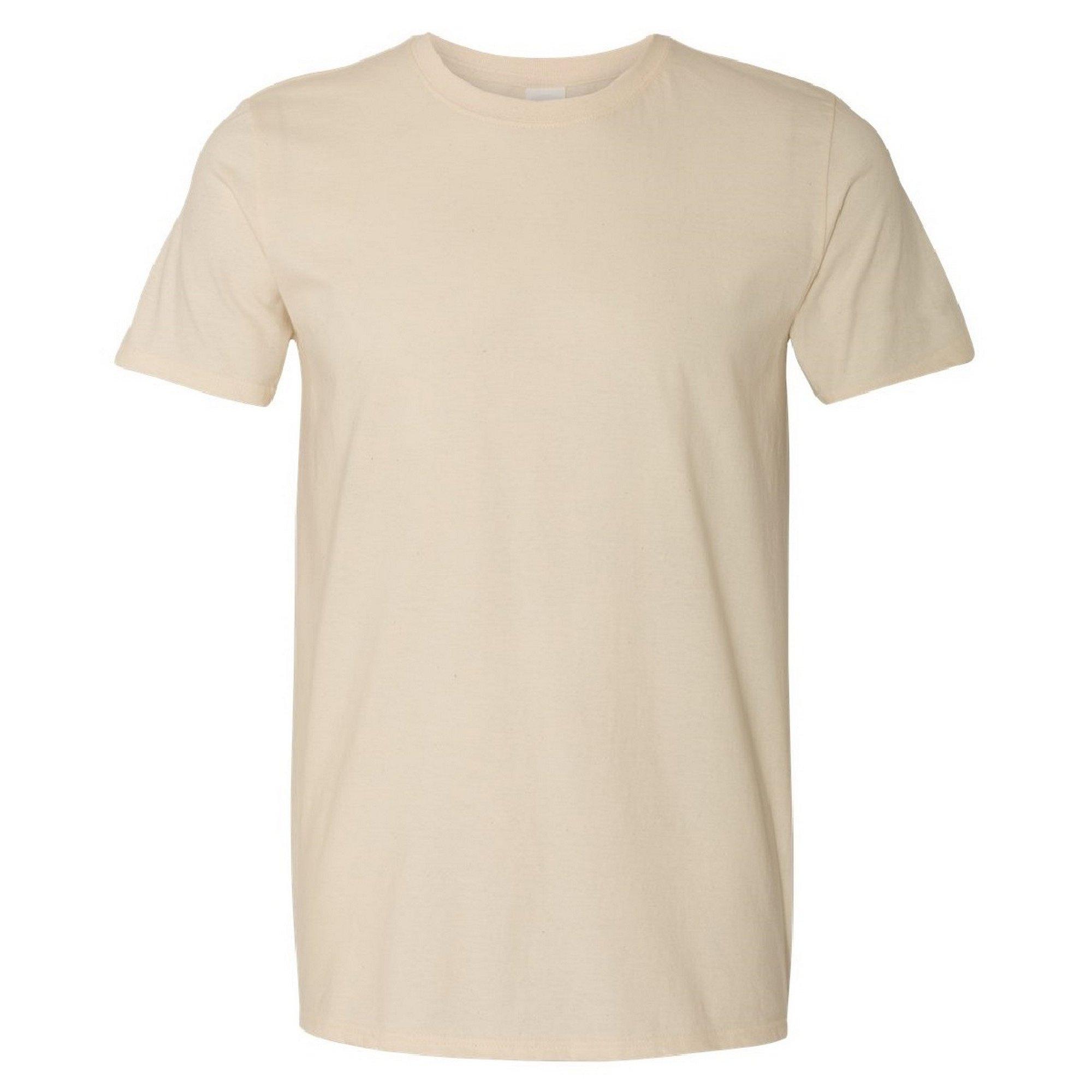 Image of Softstyle Tshirt, Kurzarm, Rundhalsausschnitt Herren Beige XXL