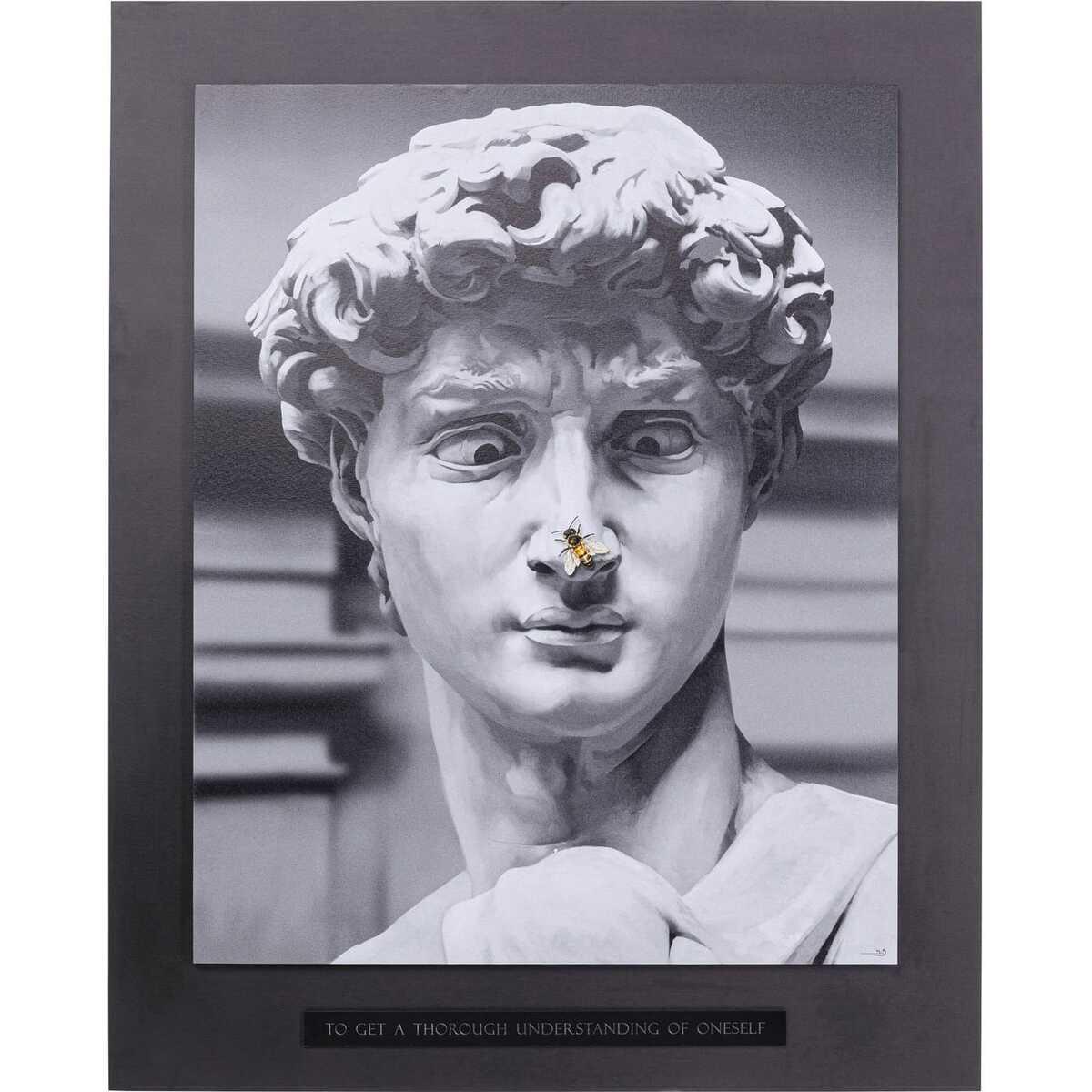 KARE Design Gerahmtes Bild Statue 100x125  