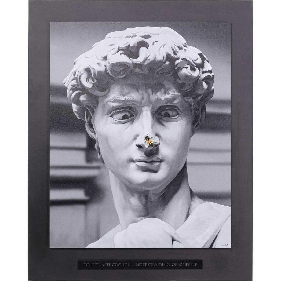 KARE Design Gerahmtes Bild Statue 100x125  