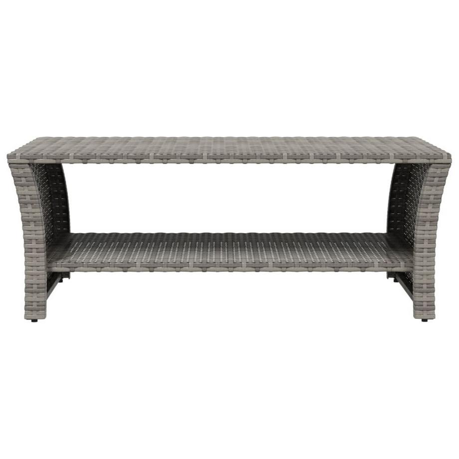 VidaXL Table basse rotin synthétique  