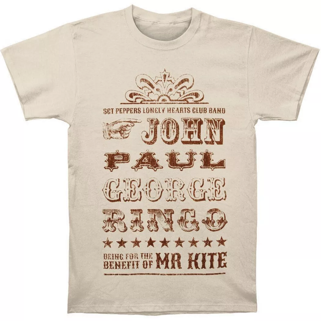 The Beatles - Mr Kite TShirt, für Damen, Sand, Größe XL