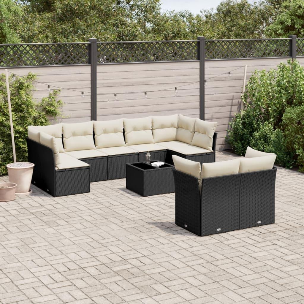 VidaXL Garten sofagarnitur poly-rattan  