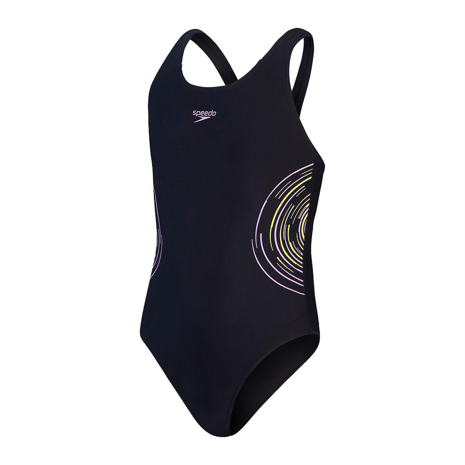 speedo  costume da bagno 1 pezzo per bambina eco placmement muscleb 