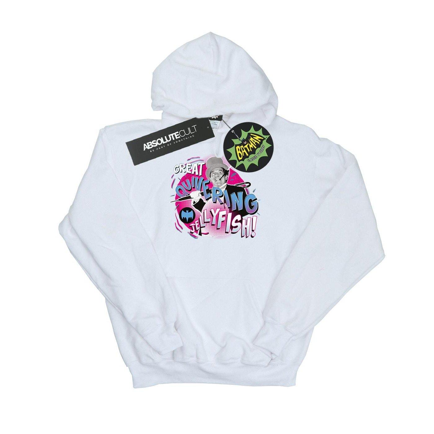 Image of Batman Tv Series The Penguin Jellyfish Kapuzenpullover Jungen Weiss 152-158