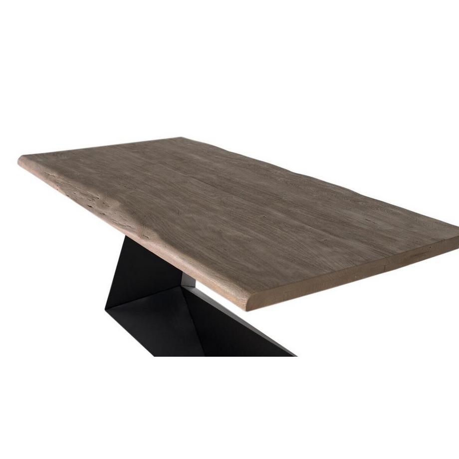mutoni Table de salle à manger Indira acacia sable 200x100  