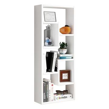 Étagère en bois Étagère à livres Étagère à médias Rangement Séparation de pièce Étagère déco Vilo