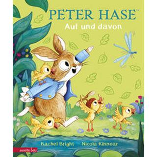 Peter Hase - Auf und davon Bright, Rachel; Kinnear, Nicola (Illustrationen); Harel, Maike (Übersetzung) Copertina rigida 