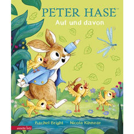 Peter Hase - Auf und davon Bright, Rachel; Kinnear, Nicola (Illustrationen); Harel, Maike (Übersetzung) Copertina rigida 