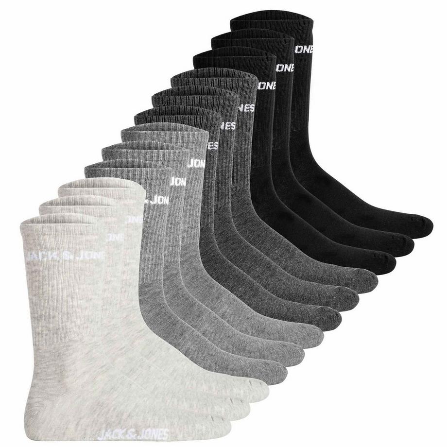 Socken  12er Pack Bequem sitzend-JACLOGO 12 PACK