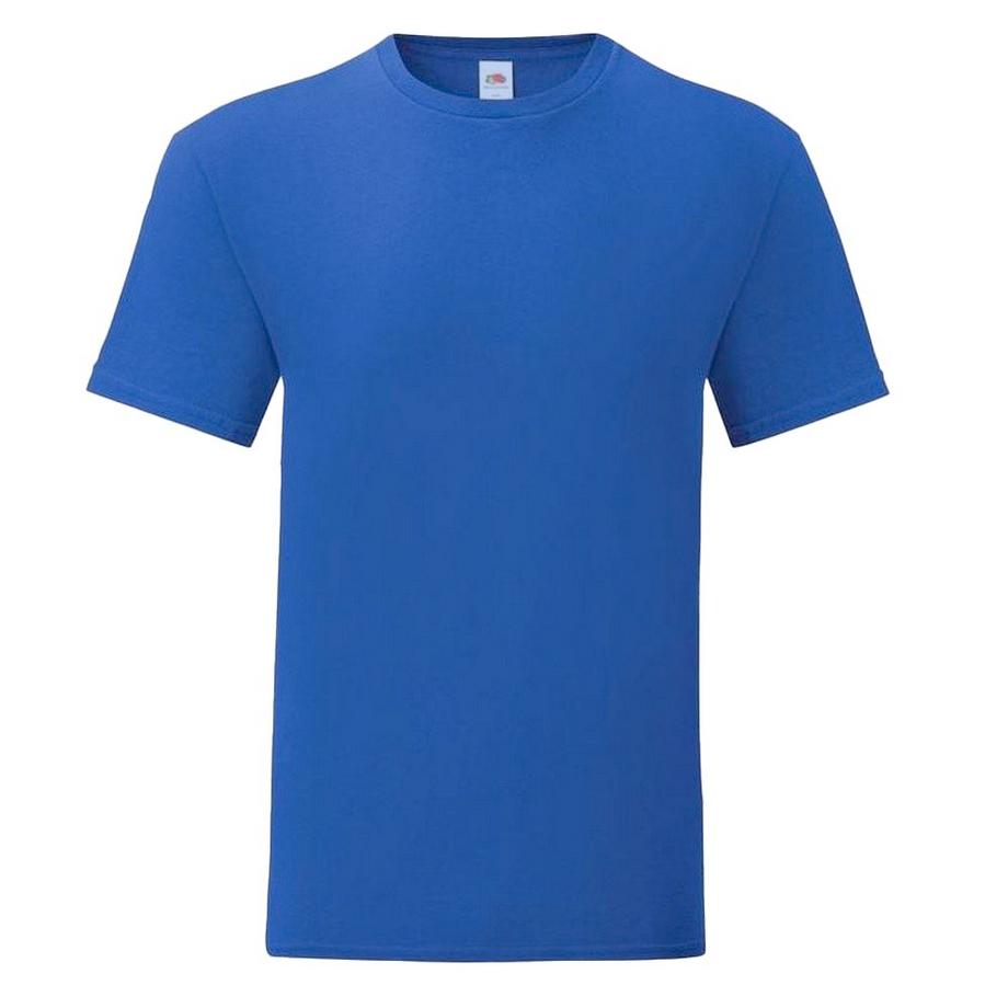 Fruit of the Loom Einfarbiges Kurzarm V-Ausschnitt T-Shirt  