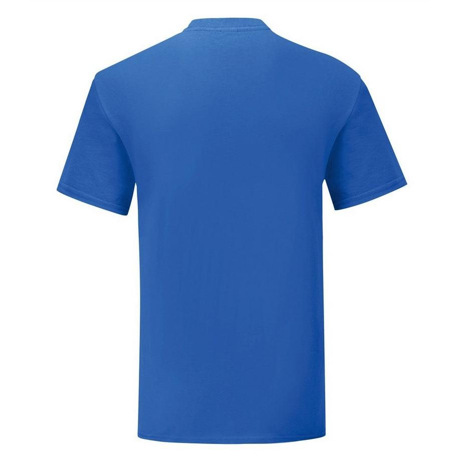 Fruit of the Loom Einfarbiges Kurzarm V-Ausschnitt T-Shirt  