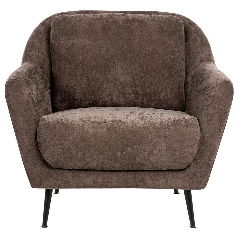 Beliani Wohnzimmer Set aus Chenillegewebe  EIBY  