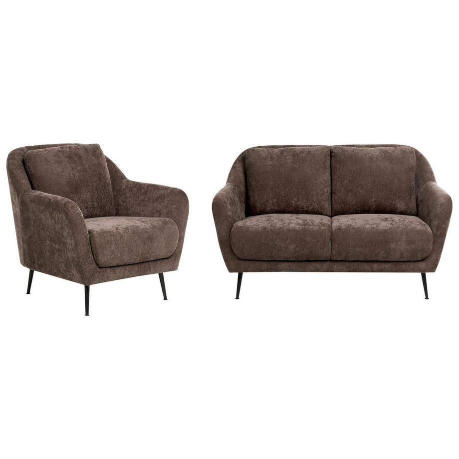 Wohnzimmer Set aus Chenillegewebe  EIBY