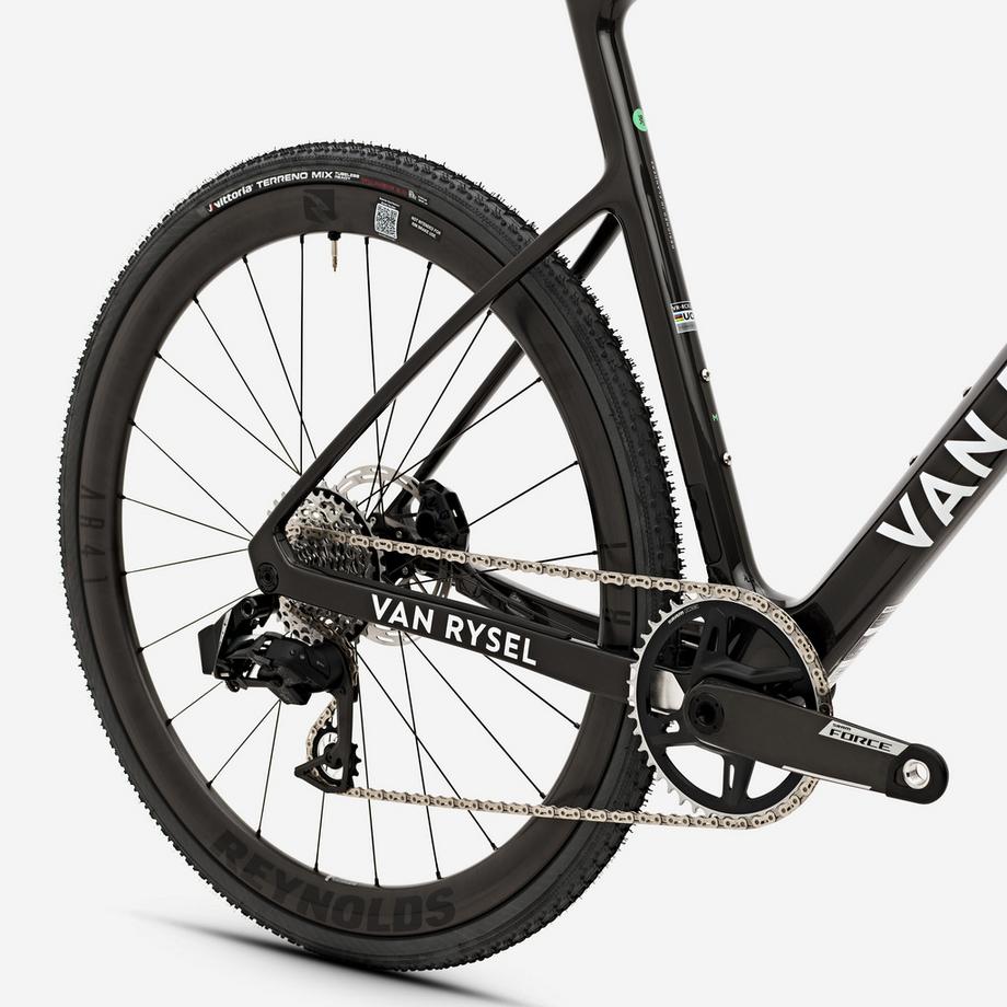 VAN RYSEL  Bicicletta cross telaio carbonio 