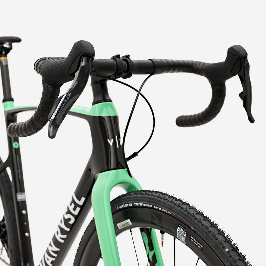 VAN RYSEL  Bicicletta cross telaio carbonio 