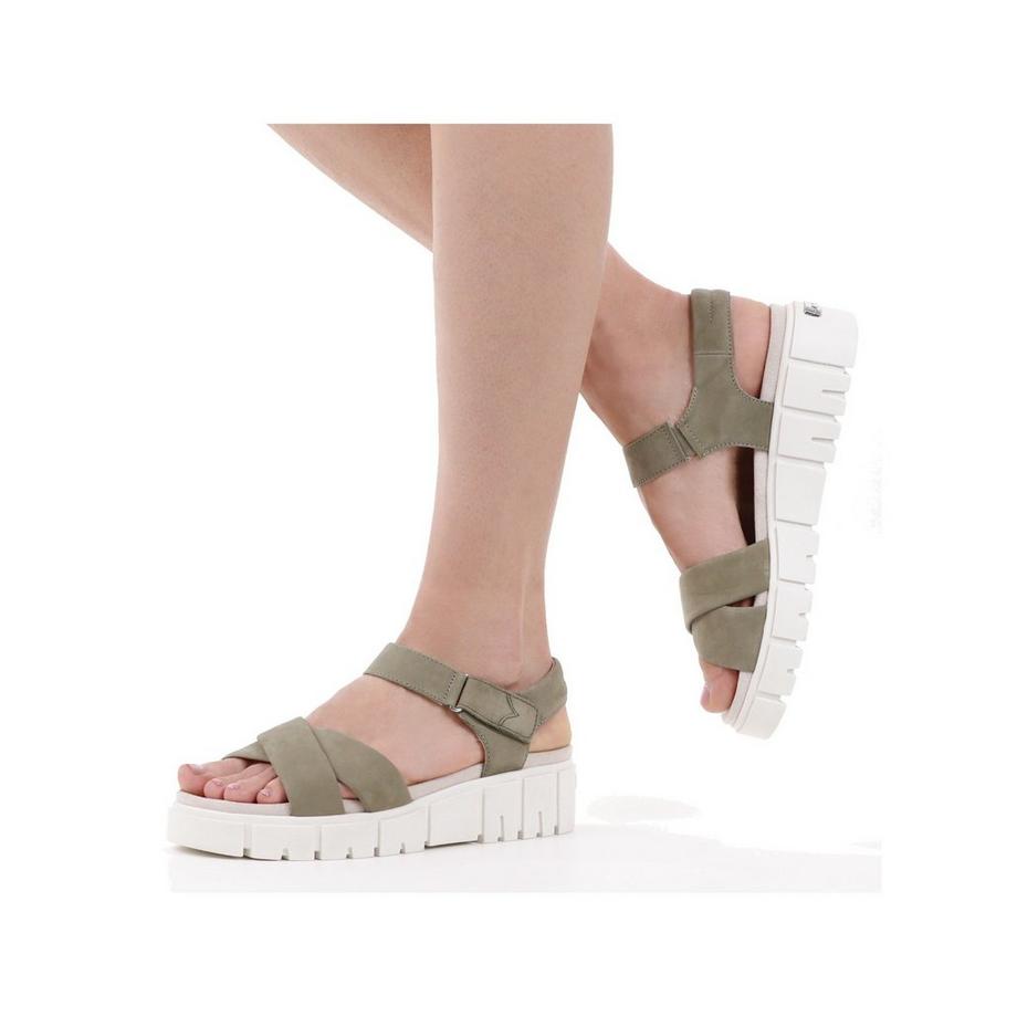 CAPRICE Sandali in Pelle Nubuck  