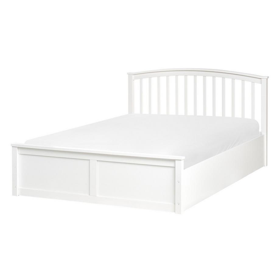 Beliani Bett mit Stauraum aus Kiefernholz  CLARBEC  