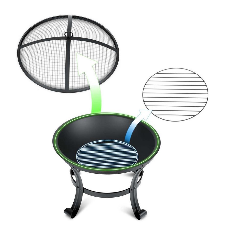 B2X Gartenfeuerstelle 60 cm Berdsen BD-880  