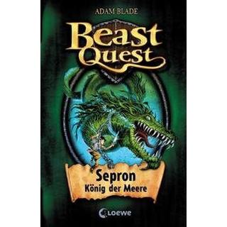 Beast Quest (Band 2) - Sepron, König der Meere Blade, Adam; Loewe Kinderbücher (Hrsg.); Wiese, Petra (Übersetzung) Copertina rigida 