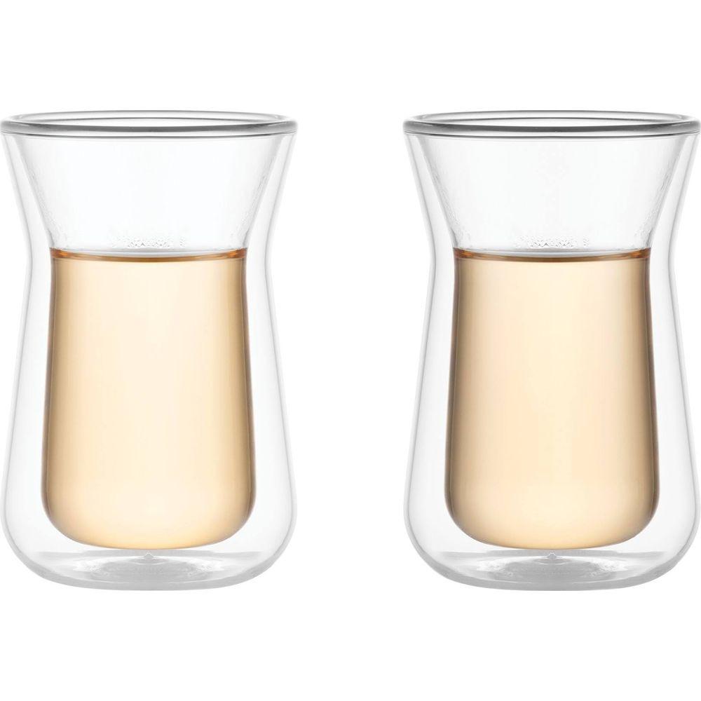 bodum Teeglas 0.1l doppelwandig 2 Stück 12082-10  