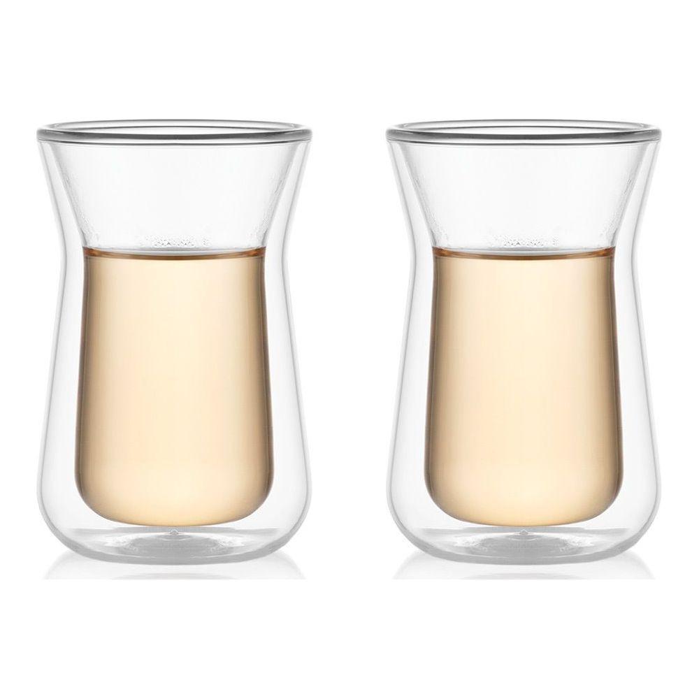 bodum Teeglas 0.1l doppelwandig 2 Stück 12082-10  