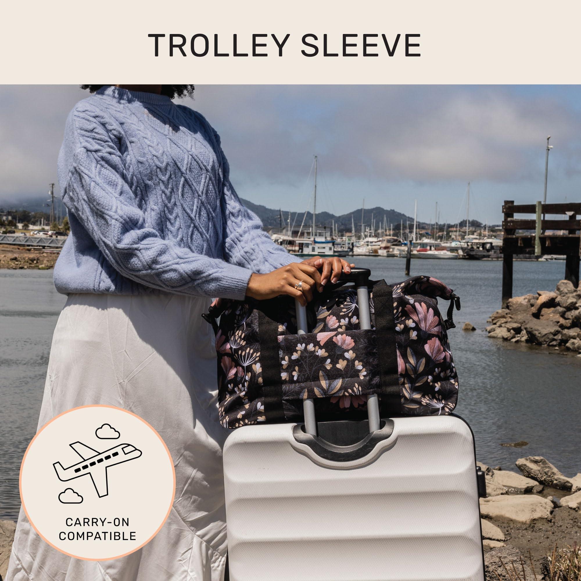 Only-bags.store Blush Floral Weekender Reisetasche  