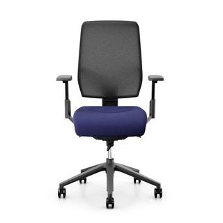 Giroflex Bürostuhl 68 mit Netzrücken Dunkelblau  