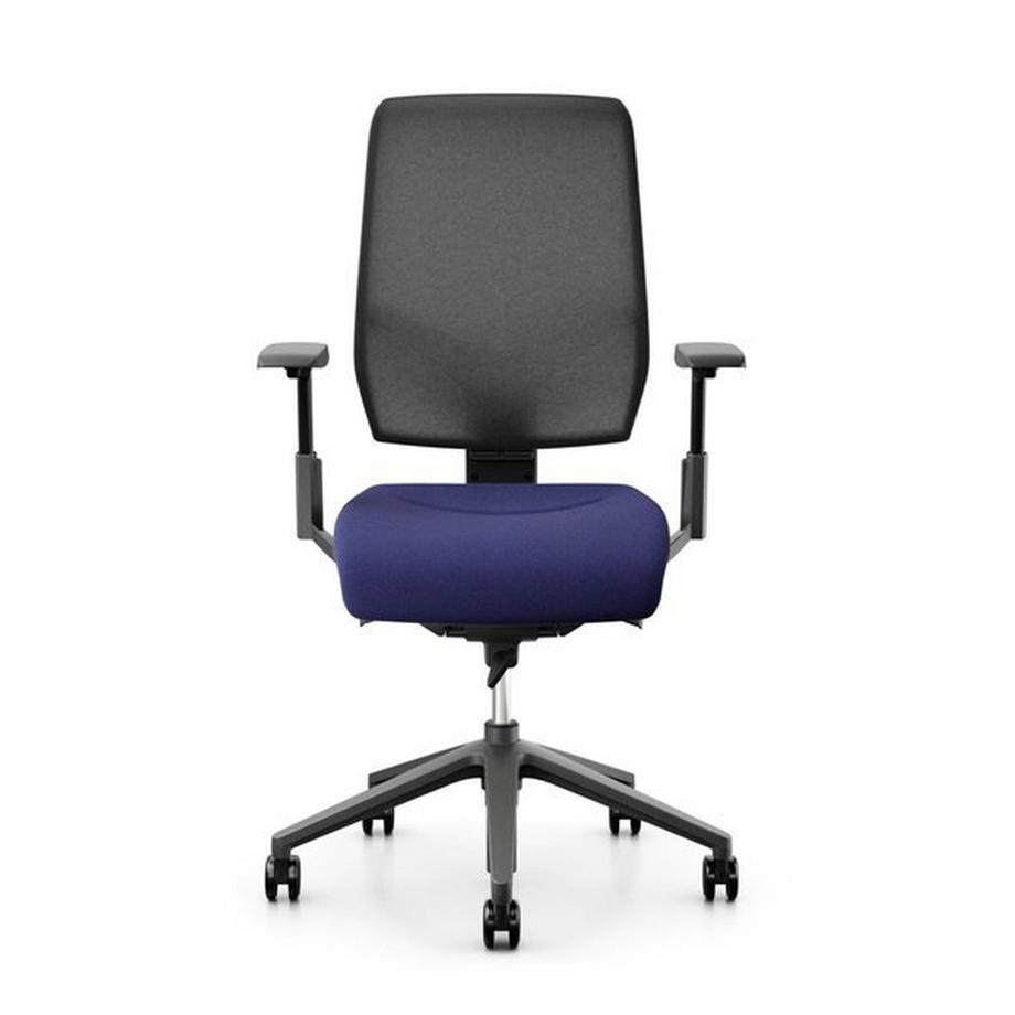 Giroflex Bürostuhl 68 mit Netzrücken Dunkelblau  