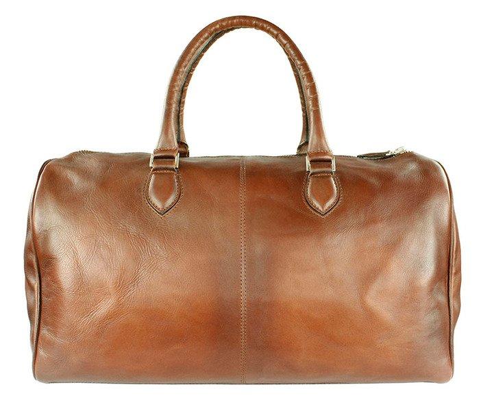 BUGATTI  Domus Borsa da viaggio, cognac 