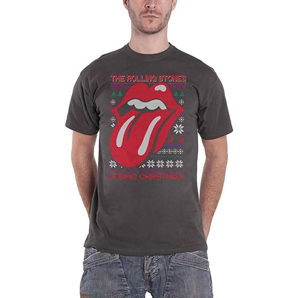 The Rolling Stones  TShirt  weihnachtliches Design 