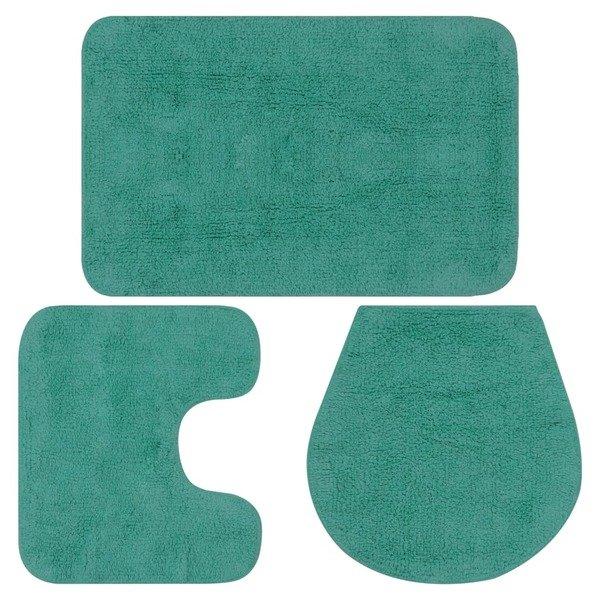 VidaXL Tapis de bain tissu  