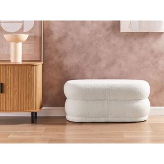 Beliani Banc en Bouclé Glamour ELLENDALE  